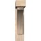 Ekena Millwork Thorton Block Smooth Bracket w/ Offset Brace, Douglas Fir, 5 1/2"W x 24"D x 24"H BKT0604X24X24THR05SDF - alternate 3